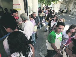 Como quedó anunciado desde el principio, el plazo para tramitar la credencial termina el 30 de abril, y no antes.  /