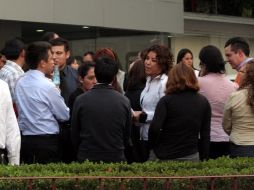 En constantes ocasiones oficinistas de la capital han sido evacuados por alertas similares. NOTIMEX  /