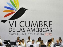 En Colombia da inicio la Cumbre de las Américas. EFE  /
