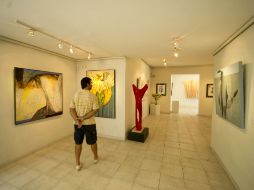 La Galería Vértice que alberga 'Colectiva de Primavera 2012' está ubicada en Lerdo de Tejada 2418, en la colonia Laffayette.  /