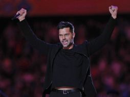 Ricky Martin se encuentra satisfecho con su participación en 'Evita', el musical. ARCHIVO  /