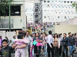 Los recientes movimientos sísmicos han causado susto y nerviosismo, pero han dejado saldo blanco.  EL UNIVERSAL  /