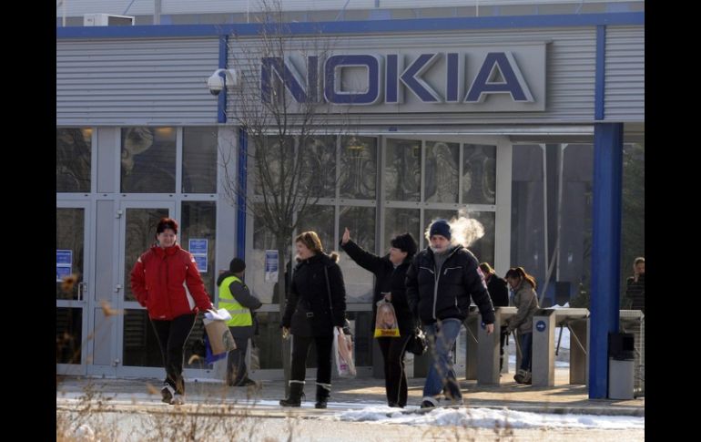 La compañía finlandesa Nokia, podrá registrar pérdidas en los dos primeros trimestres del año. ARCHIVO  /