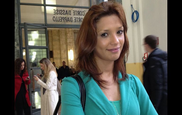 La modelo marroquí Imane Fadil, una de las participantes en las fiestas de Silvio Berlusconi. AFP  /