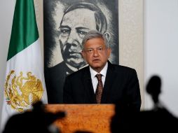 Andrés Manuel López Obrador presentó su propuesta sobre educación durante su habitual conferencia matutina. NOTIMEX  /
