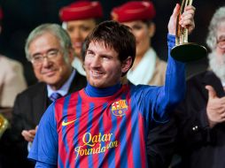 El goleador anhela concluir su trayectoria en el Barcelona, con el que ya ganó todos torneos nacionales e internacionales. NOTIMEX  /