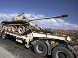 Las fuerzas sirias bombardearon este lunes los bastiones opositores de Khaldiyeh y Bayyada. EFE  /