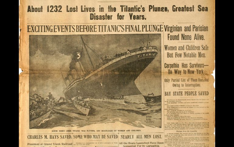 El aniversario del naufragio genera un mayor interés para buscar información de este en internet. ARCHIVO  /