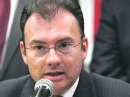 Luis Videgaray Caso es el coordinador de la campaña de Enrique Peña Nieto. EL UNIVERSAL  /