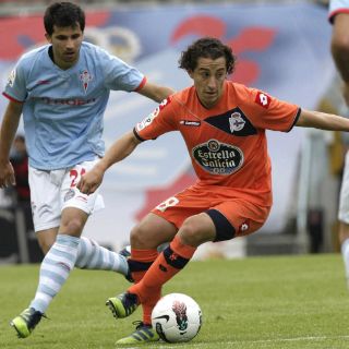Guardado, el rey de las asistencias en el Deportivo