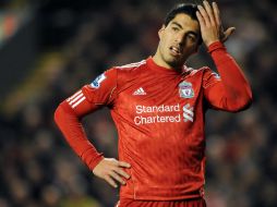 Pese a ser el líder de goleo del equipo, Suárez ha sido criticado por los medios que consideran que ha bajado su cuota goleagora. EFE  /