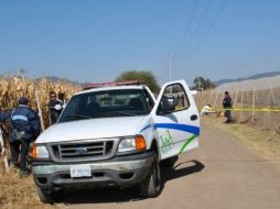 En la zona también fueron aseguradas decenas de casquillos 9 milímetros. ARCHIVO  /