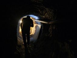 Túnel entre EU y México usado para el transporte de droga. EU dijo que busca fortalecer las alianzas estratégicas con México. ARCHIVO  /