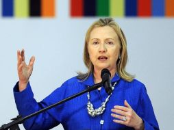 La secretaria norteamericana de estado, Hillary Clinton, tiene previsto asistir a las conversaciones del jueves en París. AFP  /