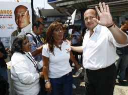 Enrique Alfaro dijo que sus rivales a vencer son ''la desinformación y la desmemoria''.  /