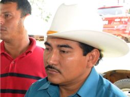 Imagen de archivo de marzo pasado del alcalde de Chinameca, Martín Padua Zúñiga. EFE  /