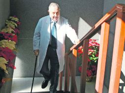El doctor Rodolfo Morán, en agosto cumpliría 83 años de edad.  /