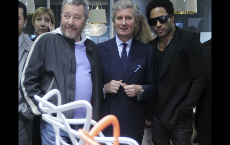 El afamado músico fundó su compañía de diseño Kravitz Design Inc. en 2003. AP  /