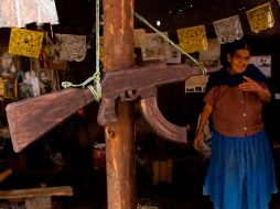 Cherán exige al gobierno estatal el desmantelamiento de los grupos de talamontes y delincuentes. ARCHIVO  /
