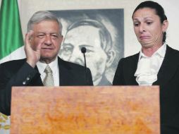 El propio López Obrador llamó a los consejeros del IFE a garantizar una elección limpia y libre. NTX  /
