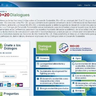 Plataforma en internet abre participación en Río+20 a todo mundo