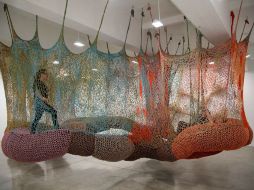 ''La lengua de Ernesto. Obras 1987-2011'' podrá ser visitada hasta el próximo 9 de mayo. ESPECIAL  /