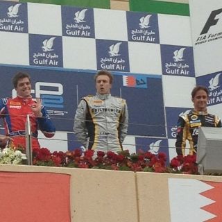Esteban Gutierrez se sube al podio en Bahrein