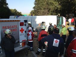 El accidente se registró el pasado 12 de abril, en la carretera México-Toluca. ARCHIVO  /