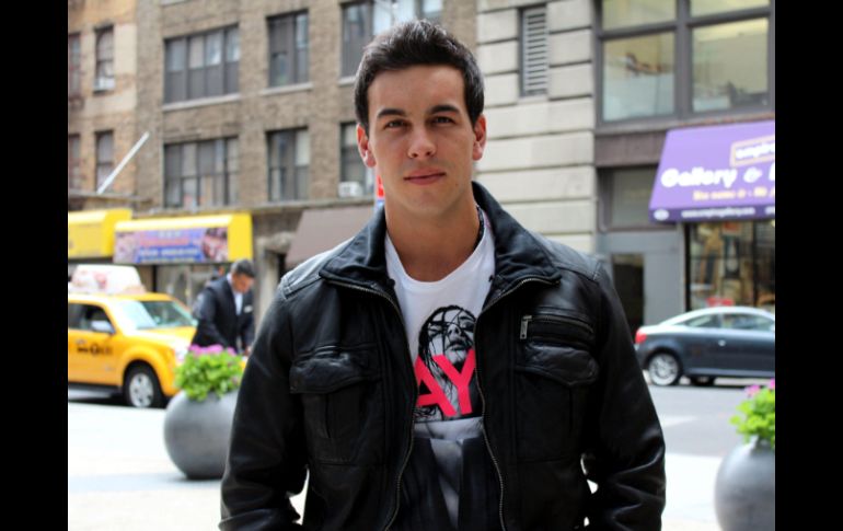 El actor español Mario Casas, en Nueva York, donde participa en el Festival de Cine de Tribeca. EFE  /
