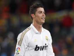Cristiano Ronaldo sonríe en el final del clásico español. REUTERS  /