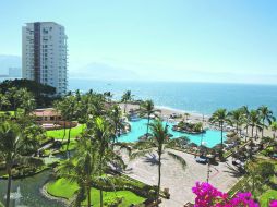 El hotel cuenta con diversas áreas para complacer a todos sus visitantes. Cortesía Casamagna Marriot Puerto Vallarta.  /