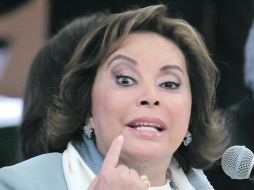 Elba Esther Gordillo reaparece en la escena nacional. EL UNIVERSAL  /