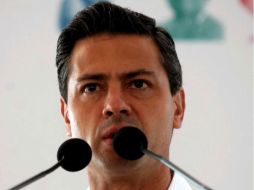 Enrique Peña Nieto refirió que hará llegar agua a Nuevo León procedente de la Cuenca del ''Pánuco''. EL UNIVERSAL  /