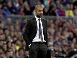 Guardiola sabe que tiene pocas esperanzas para conseguir el título en la liga de España y se concentra en la Champions. EFE  /