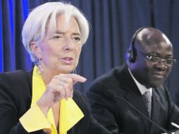 La directora del FMI, Christine Lagarde, logró reforzar al FMI durante la reunión de primavera del organismo financiero. REUTERS  /