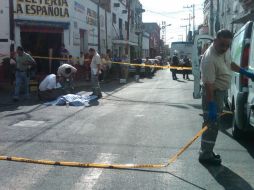 En el lugar la mujer de la tercera edad, fue identificada como Mercedes Montes Álvarez de 79 años.  /