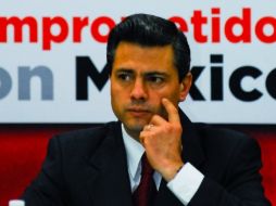 Enrique Peña Nieto generó polémica al rechazar una invitación a debatir con los otros tres aspirantes a la Presidencia. NOTIMEX  /