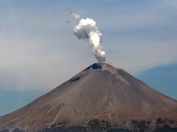 El volcán Popocatépetl continúa en relativa calma, con exhalaciones de baja intensidad de vapor de agua. NTX  /