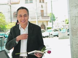 En el marco del Día Internacional del Libro, Fernando Garza participó en la lectura de “Drácula”, en la Rambla Cataluña.  /