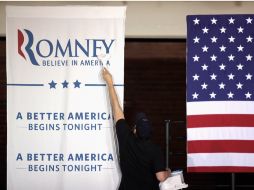 Romney pronunciará en Nueva Hampshire un discurso que tituló 'Un Estados Unidos mejor, comienza esta noche'. AFP  /