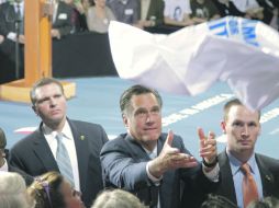 Mitt Romney se perfila como el abanderado republicano para los próximos comicios presidenciales en Estados Unidos. AP  /
