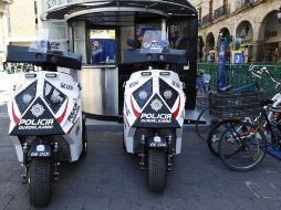 Presentaron ayer nuevas unidades para las acciones de patrullaje y vigilancia de los policías tapatíos.  /