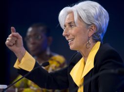 La directora gerente del Fondo Monetario Internacional (FMI), Christine Lagarde. EFE  /