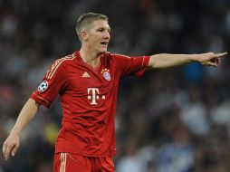 Schweinsteiger fue uno de los hombres claves del cuadro bávaro en el partido. EFE  /