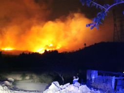 Desde la tarde del miércoles, dos incendios consumen superficies de las reservas ecológicas. EL UNIVERSAL  /