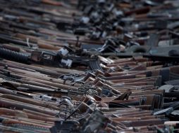 El flujo de decenas de miles de armas acentúa las quejas de México de que Estados Unidos es responsable de armar a cárteles. ARCHIVO  /