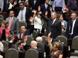 Los diputados reprobaron ayer la Cuenta Pública 2008. EL UNIVERSAL  /