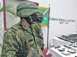 La mayoría de las armas aseguradas proviene de los aseguramientos a bandas del narcotráfico.  /