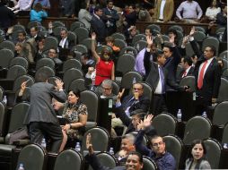 La minuta aprobada hoy por los diputados ya fue enviada al Ejecutivo para sus efectos constitucionales. NTX  /