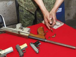 El reporte precisó que de ese total, más de 68 mil armas de fuego que se recuperaron en México y fueron remitidas a EU. ARCHIVO  /